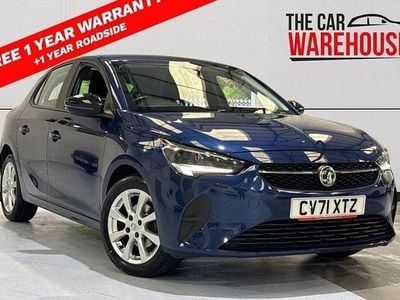 Used Vauxhall Corsa 75 HP (55 kW) 2021 Blue Hatchback