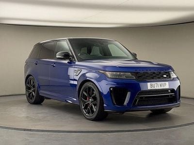 Estoril blue Used 2021 Land Rover Range Rover Sport SVR SUV | £53,650 (Good price)