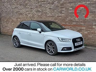 Used Audi A1 Sportback Black Edition 150 HP (110 kW) 2016 White Hatchback