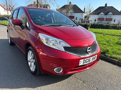 Used Nissan Note Acenta Premium 98 HP (72 kW) 2016 Red Hatchback