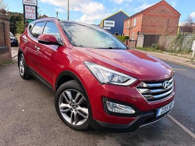 Used Hyundai Santa Fe Premium SE 2014 Red SUV