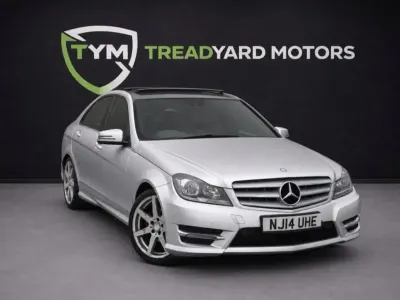 Używany Mercedes C220 Sport Edition 2014 Srebrny Sedan/Limuzyna