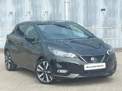 Used Nissan Micra Tekna 92 HP (67 kW) 2021 Black Hatchback