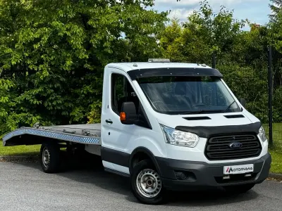 Used Ford Transit 125 HP (91 kW) 2015 White Cabriolet