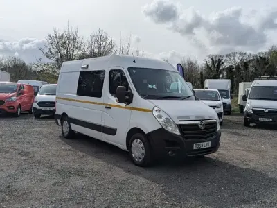 Used Vauxhall Movano 2018 White MPV
