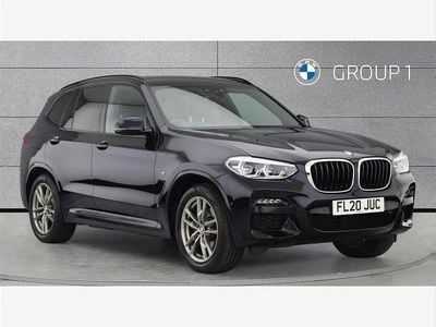 Used BMW X3 M Sport 190 HP (139 kW) 2020 Black SUV
