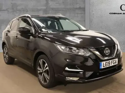 Used Nissan Qashqai N-Connecta 160 HP (117 kW) 2019 Black SUV