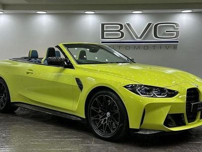 Yellow Used 2022 BMW M4 Cabriolet Competition Edition Cabriolet | £48,994 (Fair price)