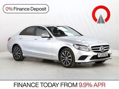 Begagnad Mercedes C180 SE 156 HK (114 kW) 2019 Silver Sedan