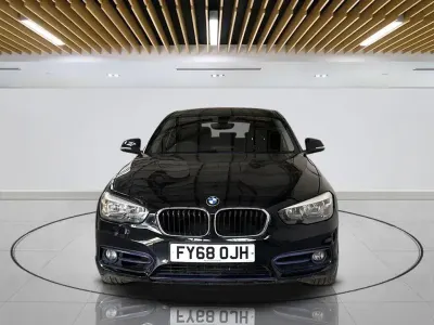Used BMW 118 Sport Line 136 HP (100 kW) 2018 Black Hatchback