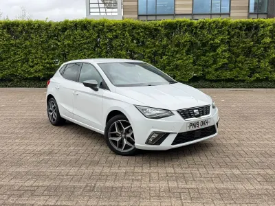 Begagnad Seat Ibiza XCELLENCE Lux 115 HK (84 kW) 2019 Vit Halvkombi