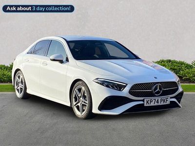 White Used 2024 Mercedes A200 Executive Sedan | £24,499 (Fair price)