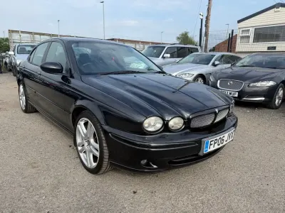 Używany Jaguar X-type 155 KM (114 kW) 2006 Czarny Sedan/Limuzyna