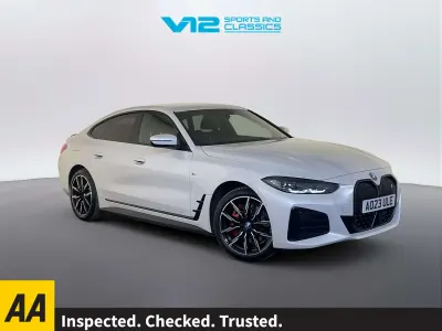 Used BMW i4 M Sport 250 kW (340 HP) 2023 White Sedan