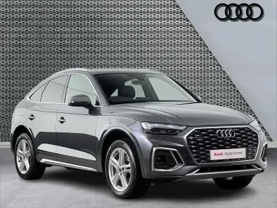Used Audi Q5 S-Line 200 HP (147 kW) 2023 Grey SUV