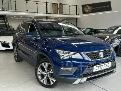Used Seat Ateca Ecomotive 115 HP (84 kW) 2017 Blue SUV