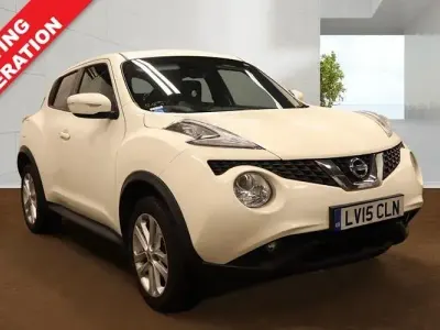 Used Nissan Juke Acenta Premium 117 HP (86 kW) 2015 White SUV