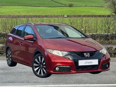 Red Used 2015 Honda Civic SR Estate | £10,985 (A bit pricey)
