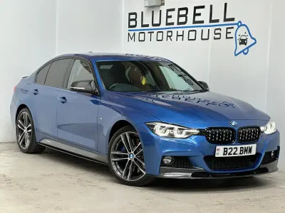 Begagnad BMW 335 M Sport 300 HK (220 kW) 2017 Blå Sedan