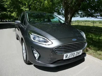 Used Ford Fiesta Titanium 2021 Magnetic metallic Hatchback