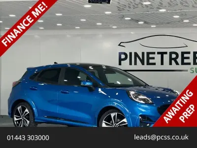 Used Ford Puma ST-Line X 155 HP (114 kW) 2020 Blue SUV