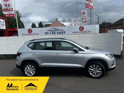Used Seat Ateca Ecomotive 115 HP (84 kW) 2018 Silver SUV