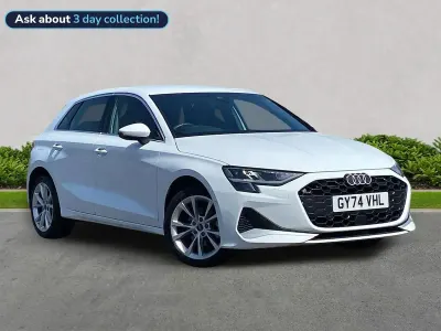 Used Audi A3 Sportback Sport 116 HP (85 kW) 2024 White Hatchback