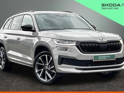 Meteor grey Used 2022 Skoda Kodiaq SportLine SUV | £28,631 (Fair price)