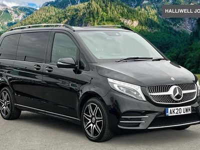 Black Used 2020 Mercedes V300 AMG line MPV | £37,495 (Super price)