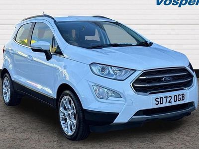 Used Ford Ecosport Titanium 125 HP (91 kW) 2022 White SUV