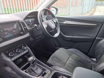 Used Skoda Karoq SE L 150 HP (110 kW) 2023 Red SUV