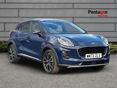 Used Ford Puma Titanium 153 HP (112 kW) 2023 Blue SUV
