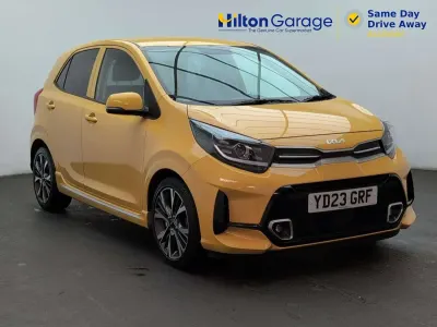 Used Kia Picanto GT-Line 2023 Yellow Hatchback