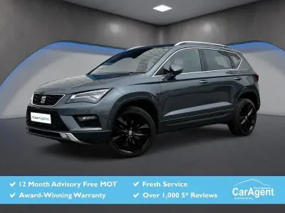 Used Seat Ateca XCELLENCE Lux 150 HP (110 kW) 2019 Grey SUV