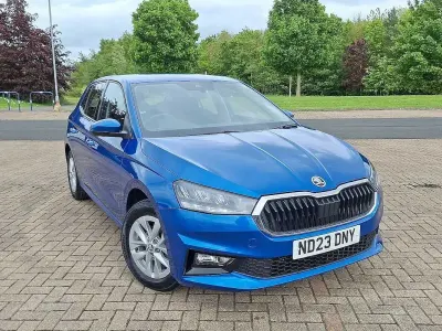 Used Skoda Fabia Comfort 70 HP (51 kW) 2023 Blue Hatchback