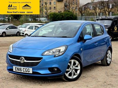 Used Vauxhall Corsa S 90 HP (66 kW) 2016 Blue Hatchback