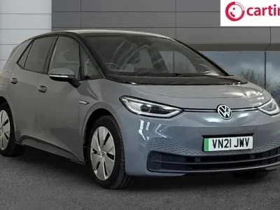 Used VW ID.3 Pro Performance 150 kW (204 HP) 2021 Grey Hatchback