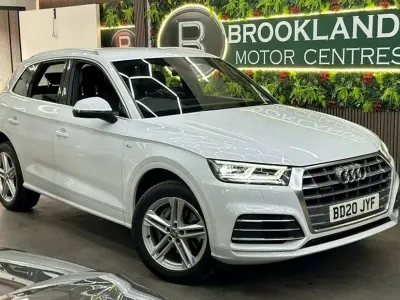 Used Audi Q5 S-Line 245 HP (180 kW) 2020 White SUV