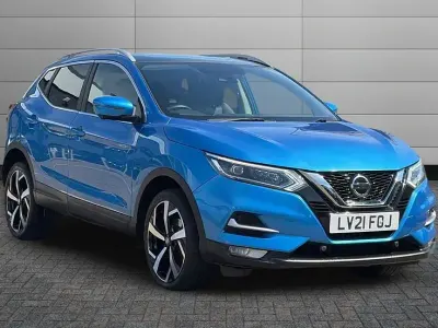 Used Nissan Qashqai N-Motion 138 HP (101 kW) 2021 Vivid blue SUV