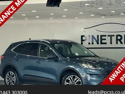 Used Ford Kuga Titanium 150 HP (110 kW) 2020 Blue SUV