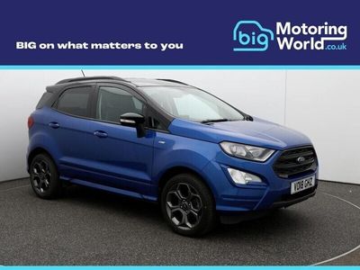 used Ford Ecosport 1.0T EcoBoost ST-Line SUV 5dr Petrol Manual Euro 6 (s/s) (125 ps) ST Style Pack