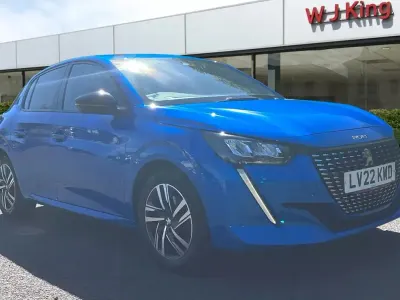 Second-hand Peugeot 208 Allure Premium 101 CP (74 kW) 2022 Albastru Hatchback
