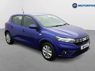 Begagnad Dacia Sandero Expression 2023 Blå Halvkombi
