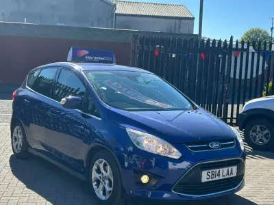 Begagnad Ford C-MAX Zetec 2014 Blå Minibuss