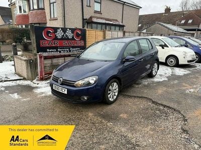 Blue Used 2010 VW Golf VI SE Hatchback | £3,695 (Fair price)