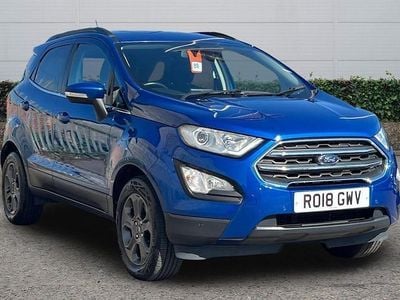 Usado Ford Ecosport Zetec 125 HP (91 kW) 2018 Azul SUV