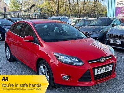Used Ford Focus Zetec 2013 Red Hatchback