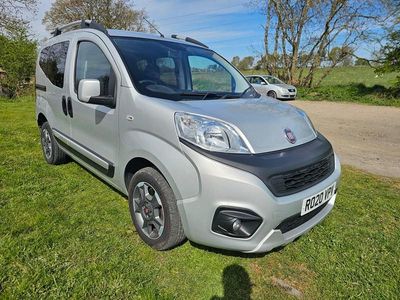 Used Fiat Qubo Trekking 95 HP (69 kW) 2020 Silver MPV