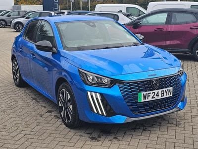 Blue Used 2024 Peugeot e-208 Style Hatchback | £15,195 (Fair price)