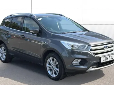 Used Ford Kuga Titanium 150 HP (110 kW) 2018 Grey SUV